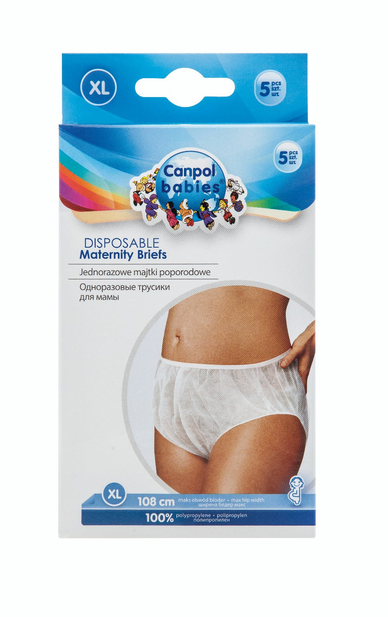 Canpol babies disposable maternity briefs package XL