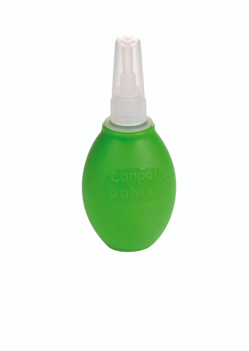 Canpol babies nasal bulb with soft and firm tips green