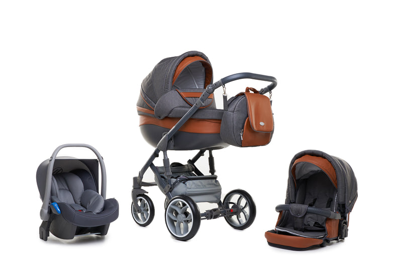 Baby Merc Faster 3 Travel System (charcoal)